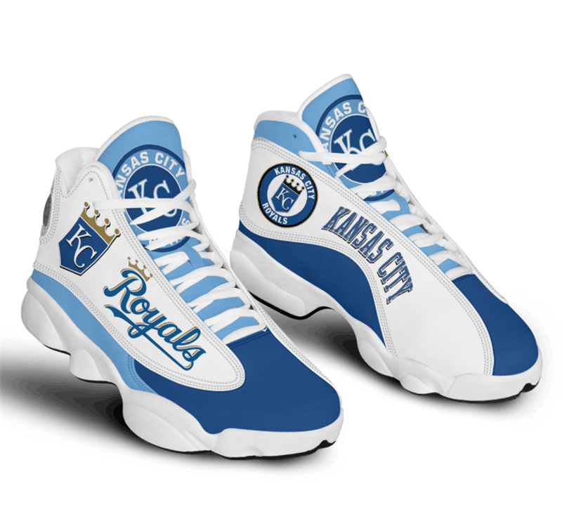 Women's Kansas City Royals Limited Edition AJ13 Sneakers 001